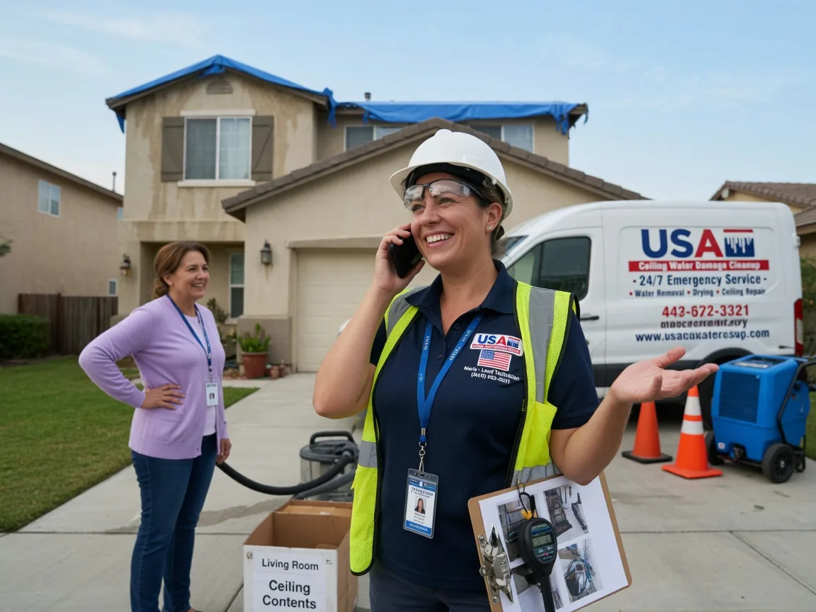 Ceiling Water Damage Restoration Loomis, NE FAQs